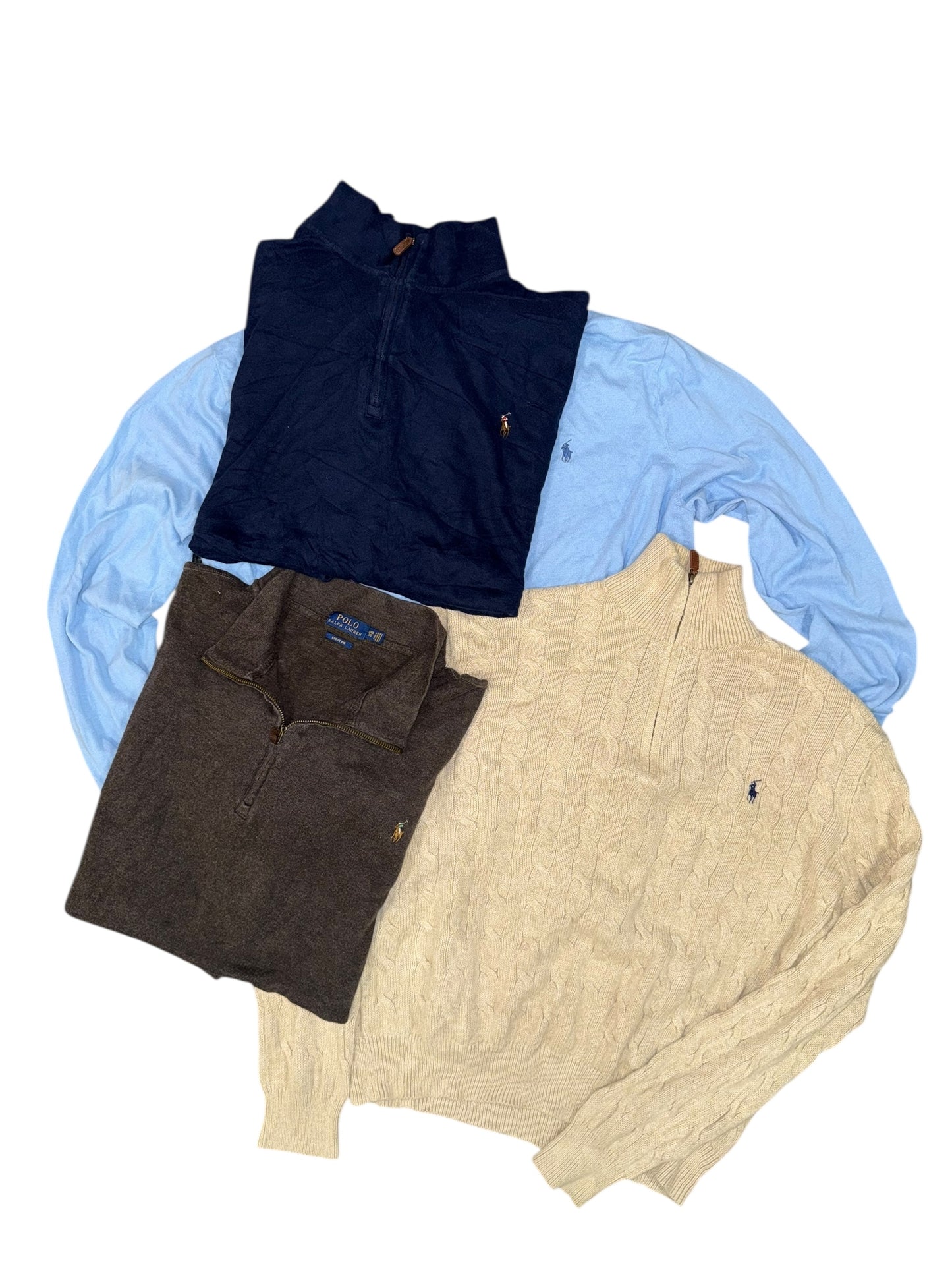 Ralph Lauren Quarter Zips - 05 PCS